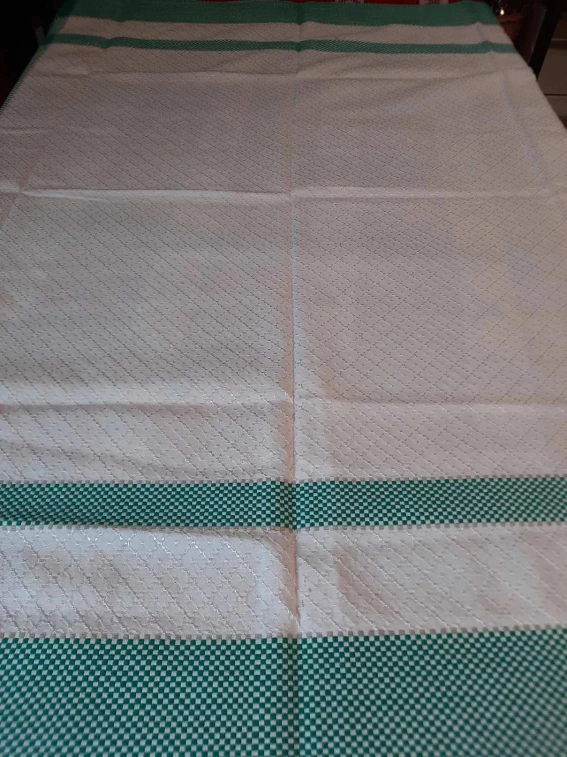 🙊 Brand new embroidered cotton tablecloth. Vintage dressing. – photo 3